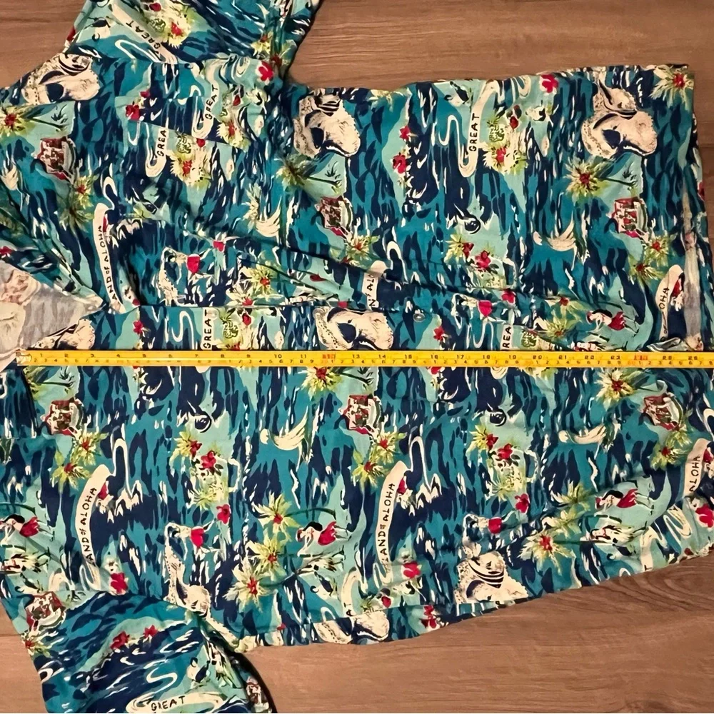 Blue Hawaiian Shirt